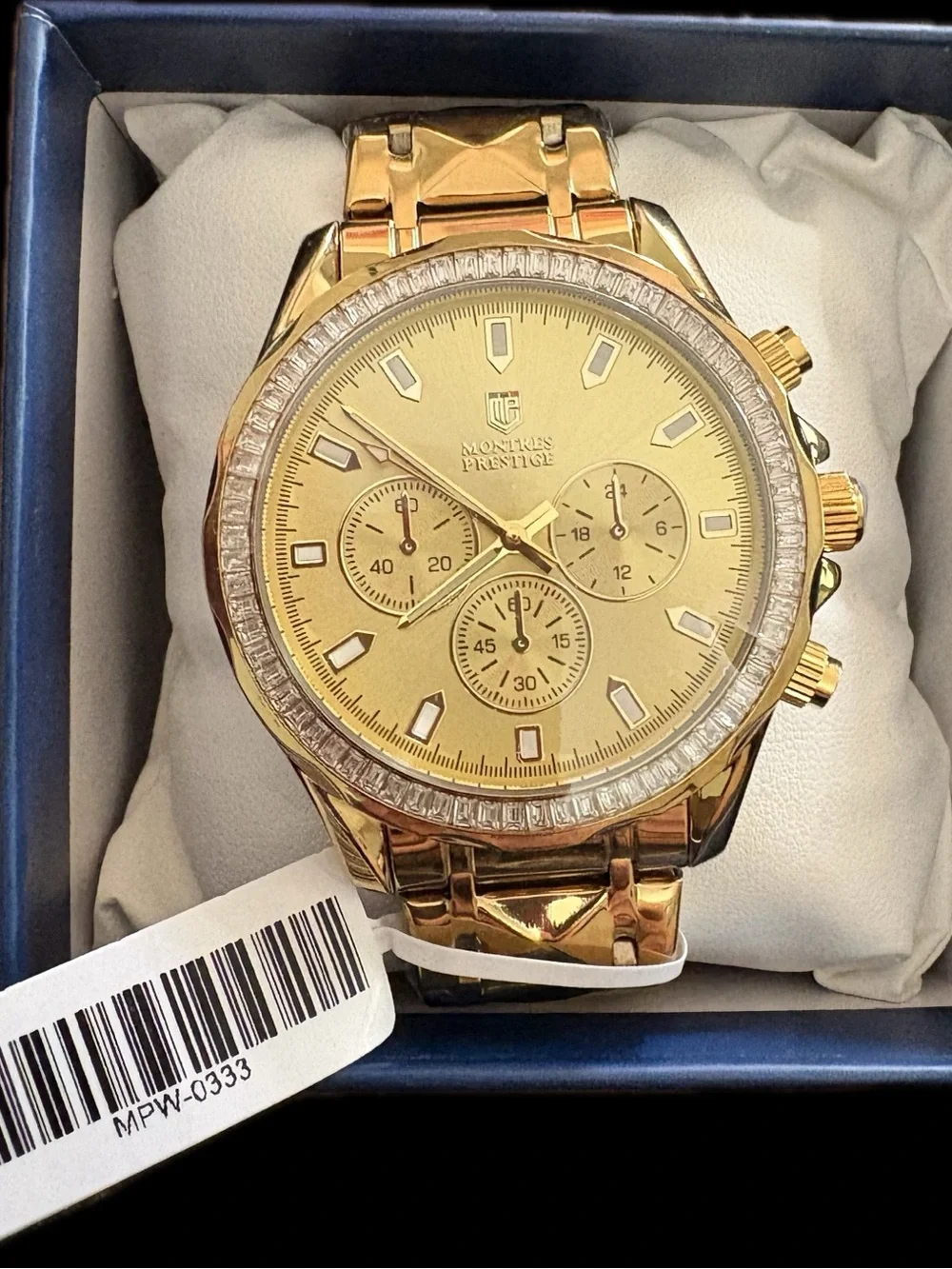 MPW-0333 - Montres Prestige X InvictaMen's Watch - 44.5mm, Gold